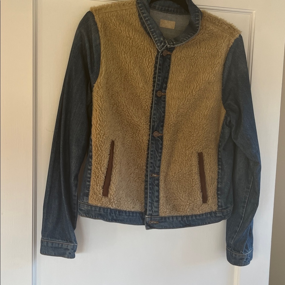 Mother Denim  Sherpa Jacket